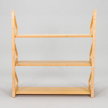 Alvar Aalto, a 1960s/70s  '112B-3' shelf for Artek.