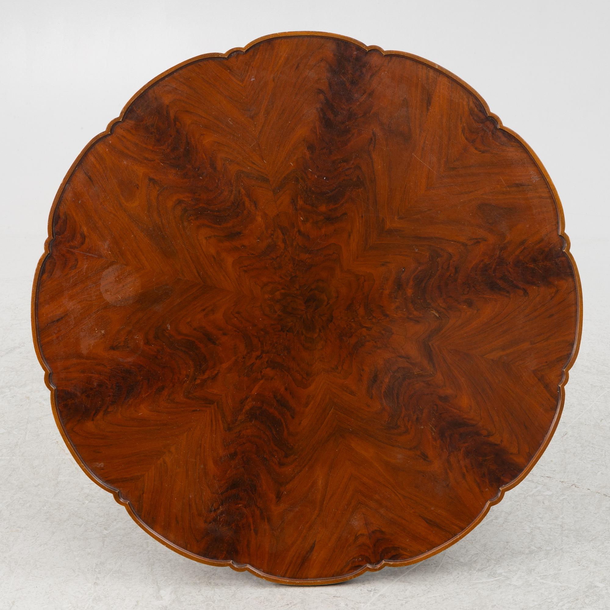 A Swedish Modern coffee table, 1940s.