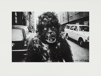 Carl Johan De Geer, The Monkey Saba, From "Tårtan", 1972.