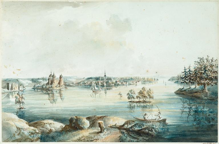 Johan Fredrik Martin, "Gripsholms Slott".