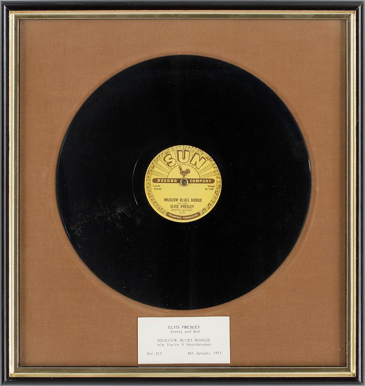 STENKAKA, 4 st, Elvis Presley, 78 rpm, troligen tidigt 1980-tal.