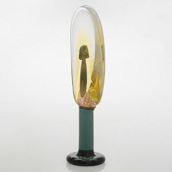 Oiva Toikka, skulptur, "Lollipop", signerad Oiva Toikka, Nuutajärvi 2009 86/100.