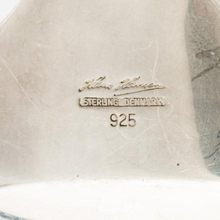 Hans Hansen, bestickuppsättning, 51 delar, "Kristine", sterling silver, Danmark.