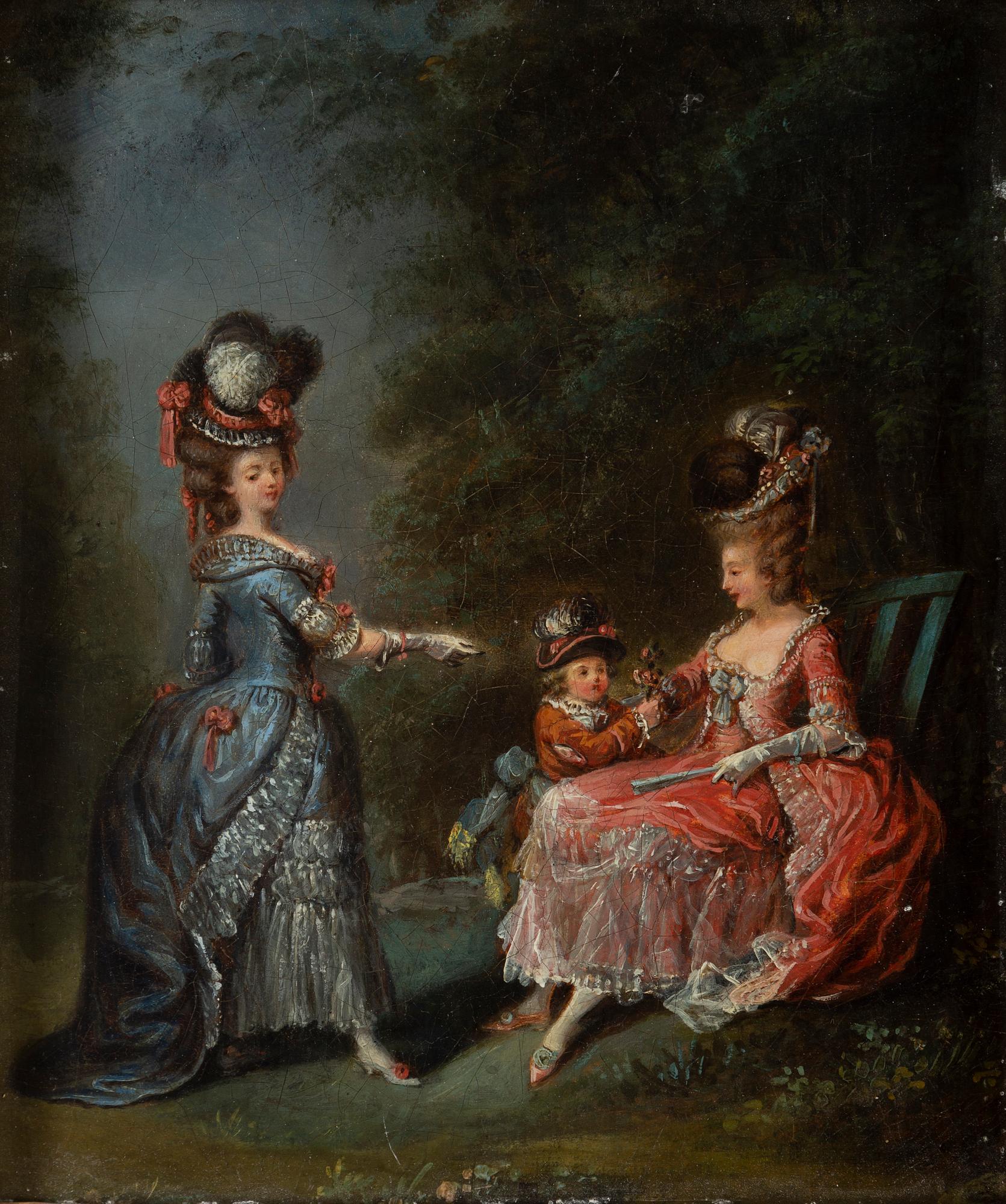 FRENCH SCHOOL, 18th century, oil on canvas.