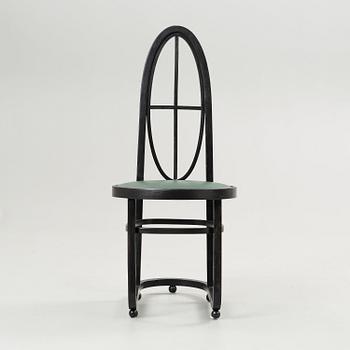 Two Carl Bergsten dining chairs, Gemla leksaksfabrik, Sweden ca 1906.