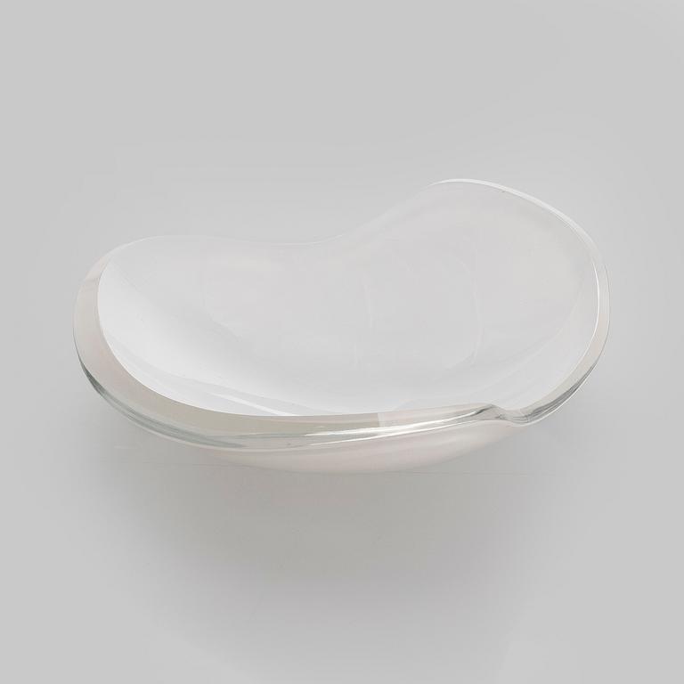 Gunnel Nyman, skål, "Äggskalet", signerat Gunnel Nyman Iittala.