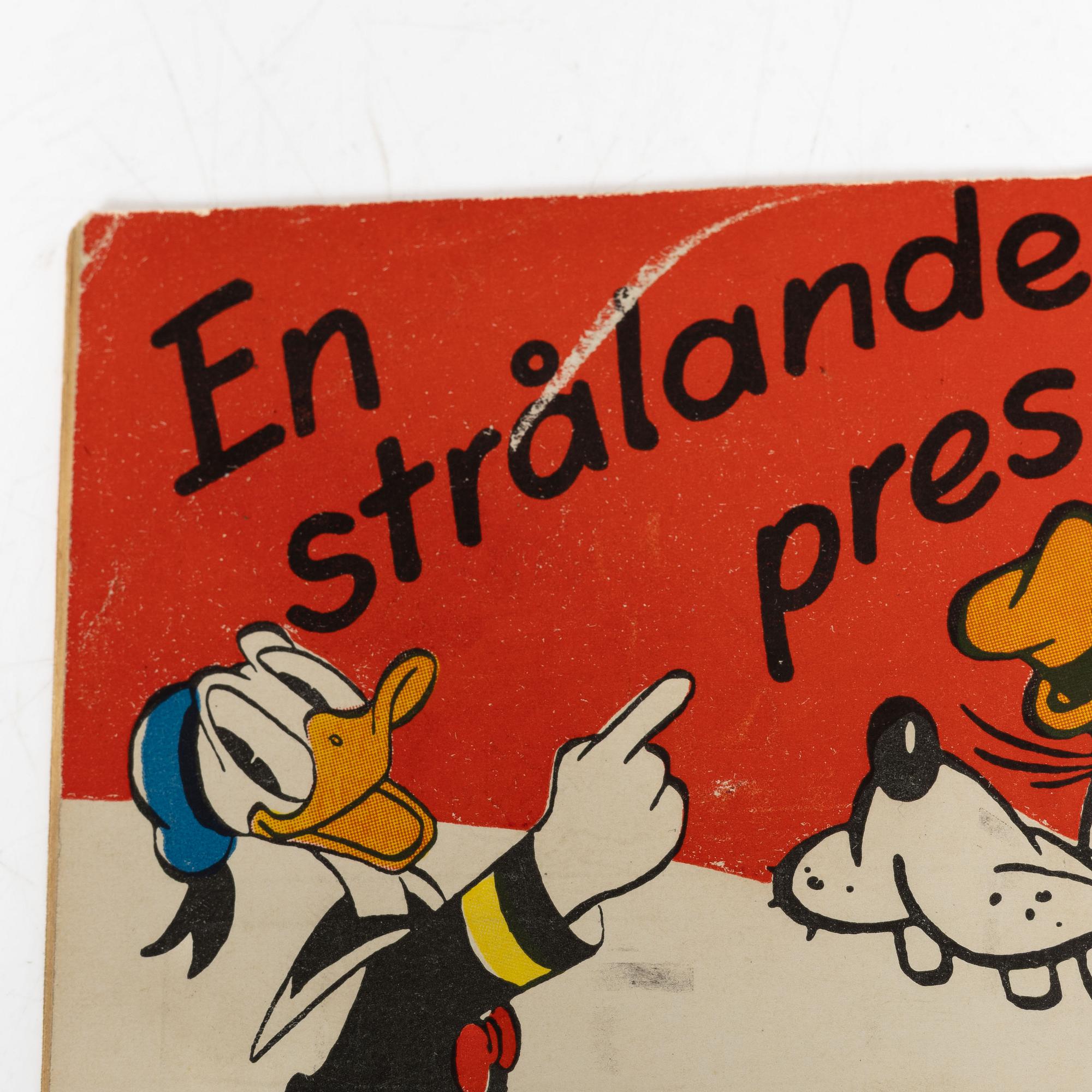 Serietidning, Kalle Anka & Co, nr 1, 1948.