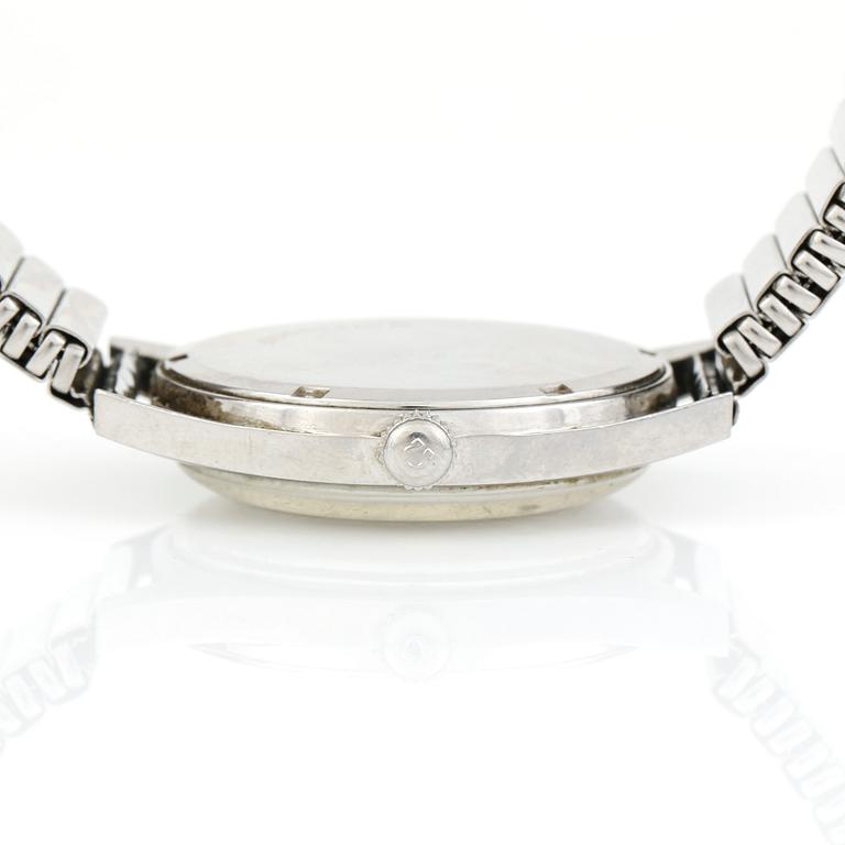 ARMBANDSUR, stål, Omega, 1900-talets andra hälft.