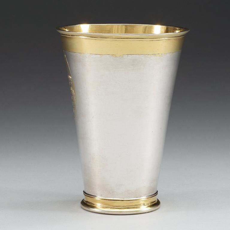 BÄGARE, av Matthias Dreier (verksam 1699-1710), Reval.