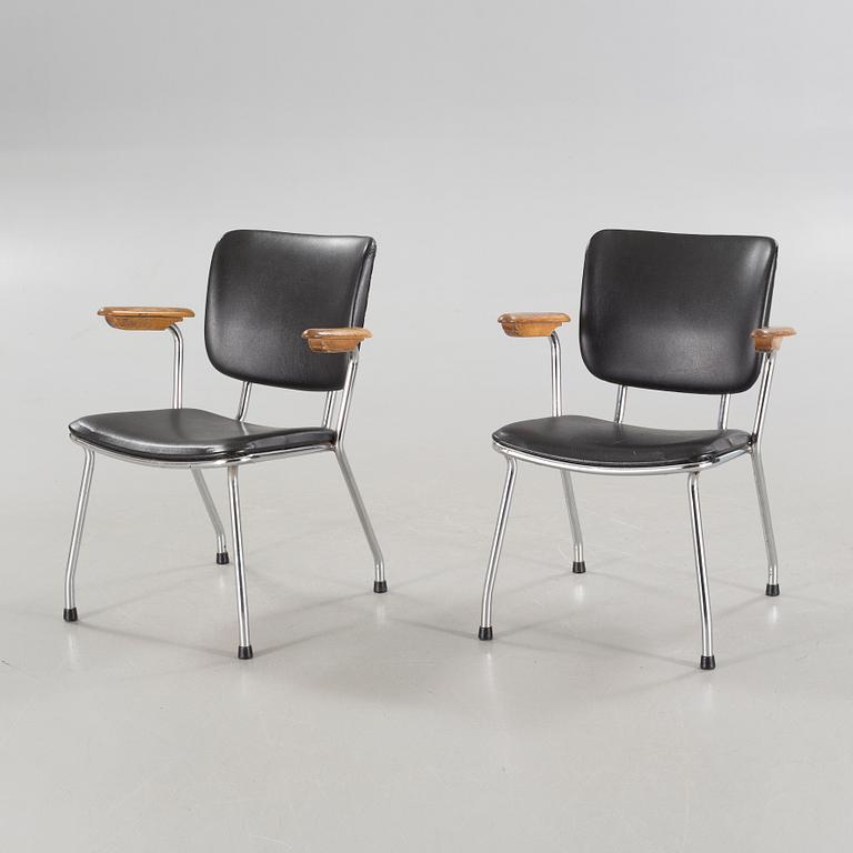 A set of office furniture by Lindqvist Verkstad AB.