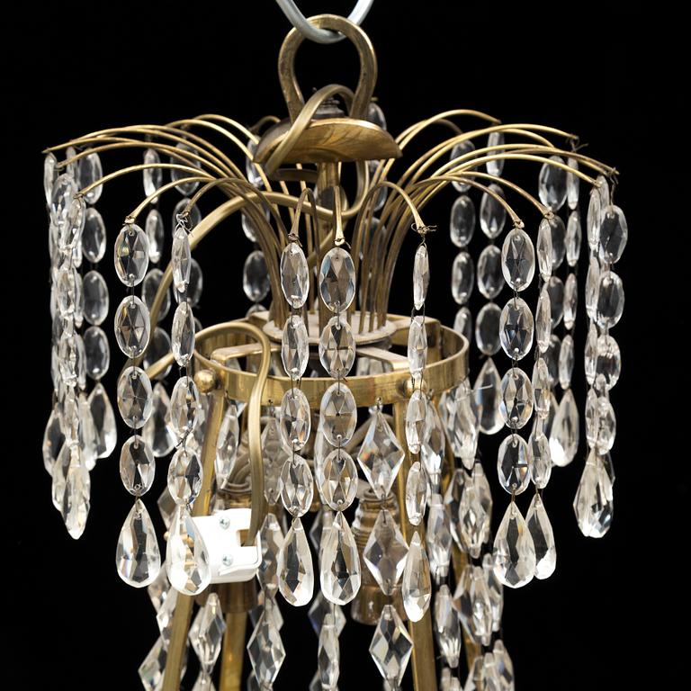 A circa 1900 chandelier.