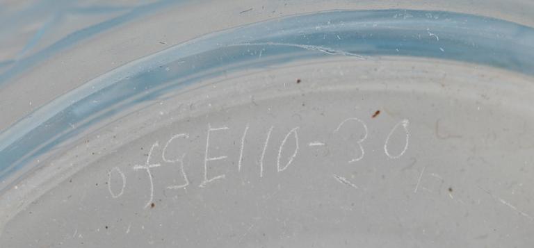 SKÅL PÅ FAT, glas. Simon Gate, Orrefors.