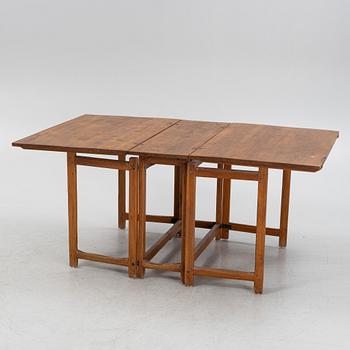 A 19th century gate-leg table.