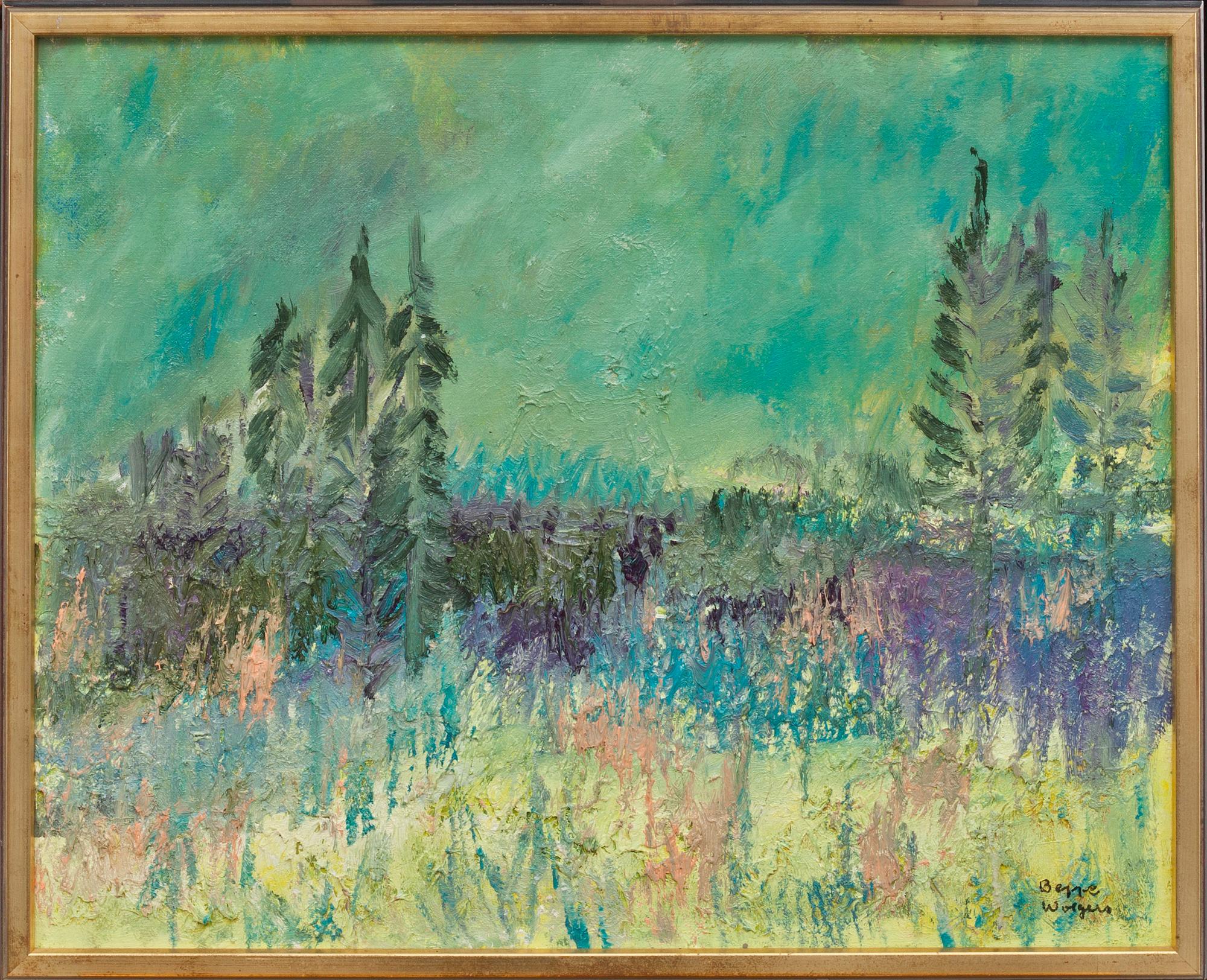 BEPPE WOLGERS, olja på duk, signerad.