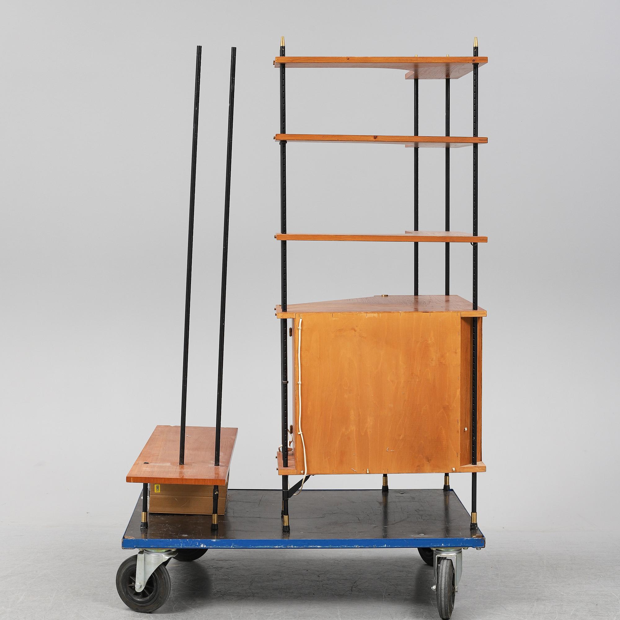 HYLLA, "Prydno", Bröderna Gustafsson Möbelfabrik, Virserum, 1950/60-tal.