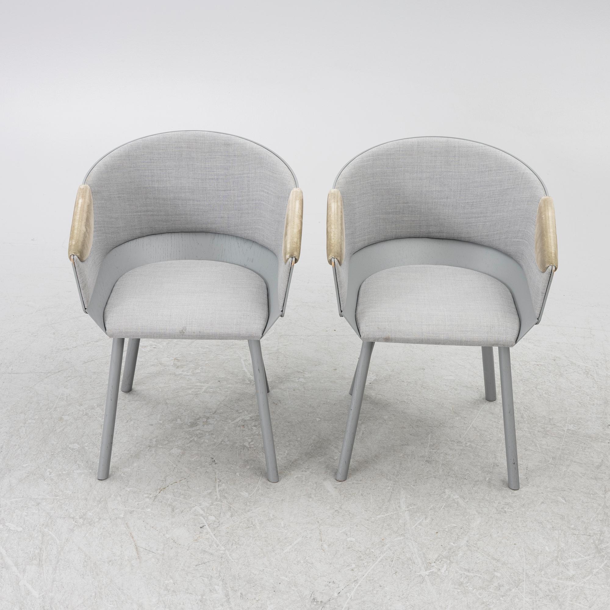 Stefan Diez, armchairs, 4 pcs, "Houdini", E15.