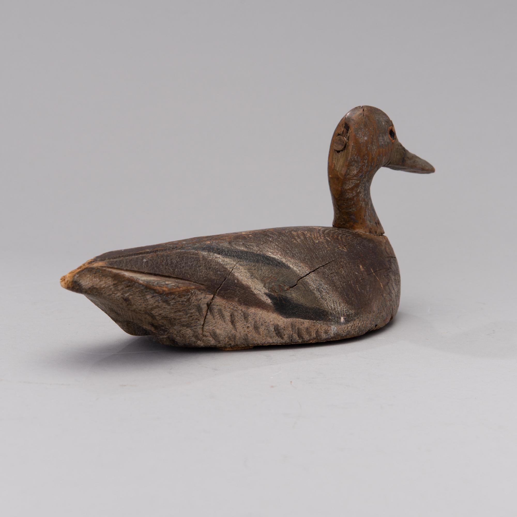 HOUKUTUSLINTU, puuta, 1900-luvun alkupuoli.