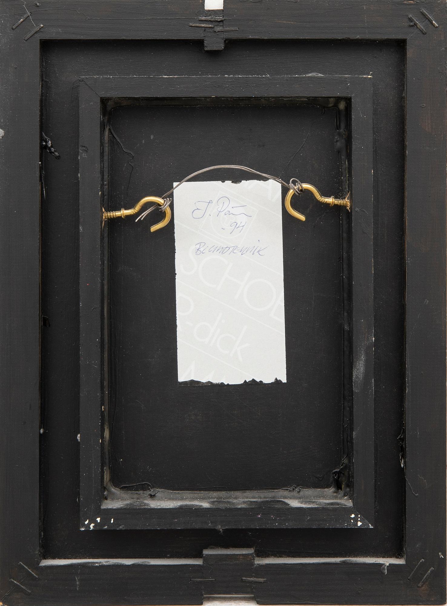 Ilkka Pärn, mixed media on board, signed and dated.