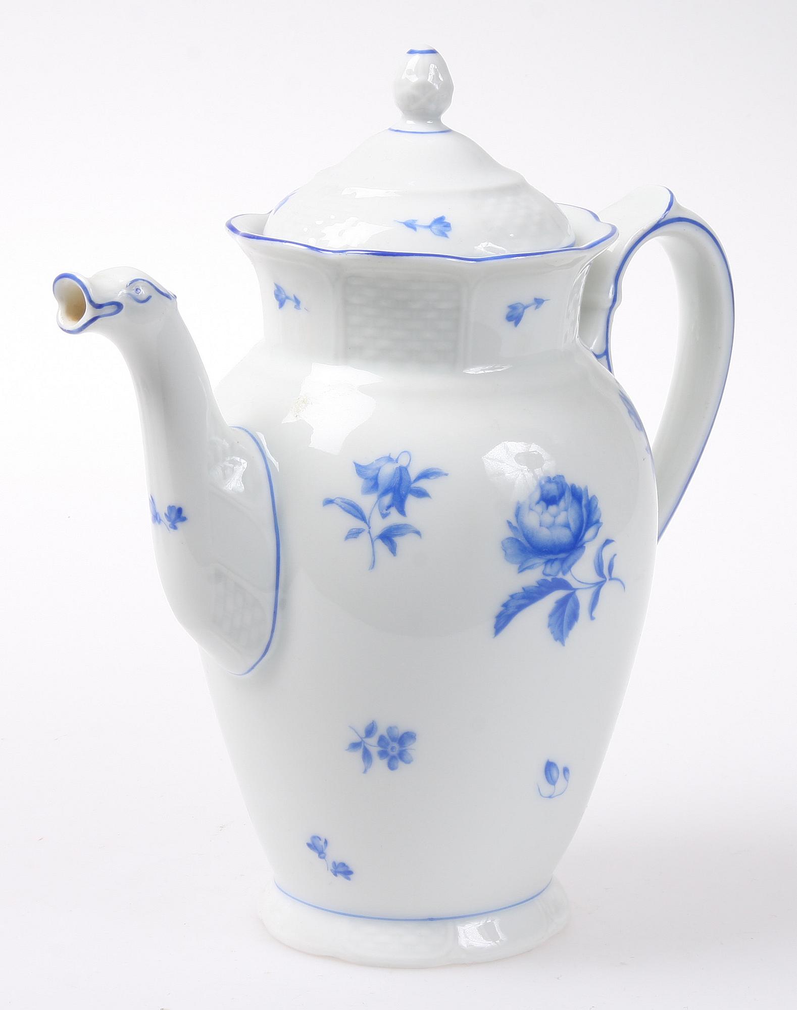 KAFFESERVIS, 14 delar, porslin, Rosenthal Bavaria, 1900-talets andra hälft.