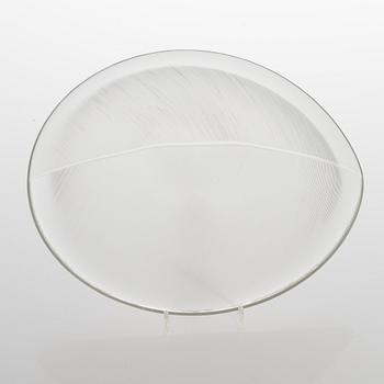 TAPIO WIRKKALA, A '3337' glass bowl, signed Tapio Wirkkala Iittala -58.