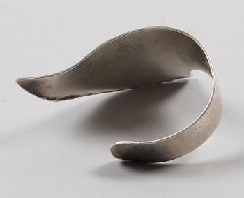 ARMBAND, silver. Rey Urban, Stockholm 1972.
