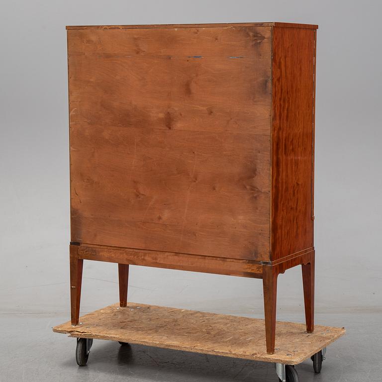 A Swedish Modern inlay cabinet, Tranås Möbelfabriks AB, Tranås 1940/50-tal.