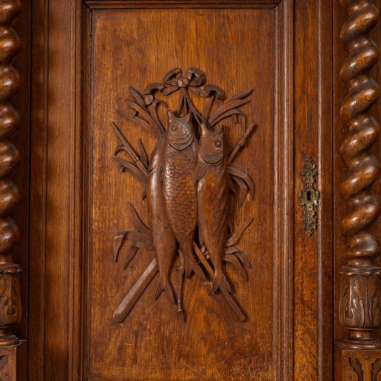 A cabinet, neo-Renaissance, circa 1900.