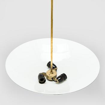 Paavo Tynell, a mid-20th century ceiling light for Taito, Finland.