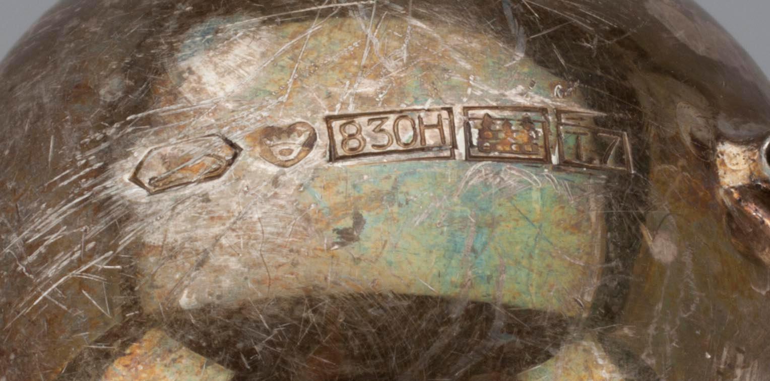 BESTICK, 11 st, silver, finska stämplar. Vikt. tot. 222 g.