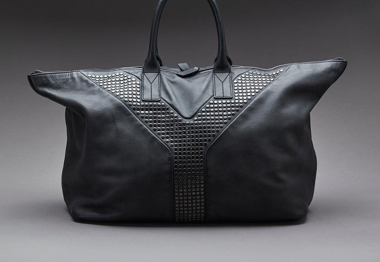 VÄSKA, "Studded Satchel", Yves Saint Laurent.