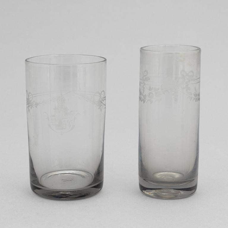 A 40-piece 'Antik' glass service, Reijmyre, 20th Century.