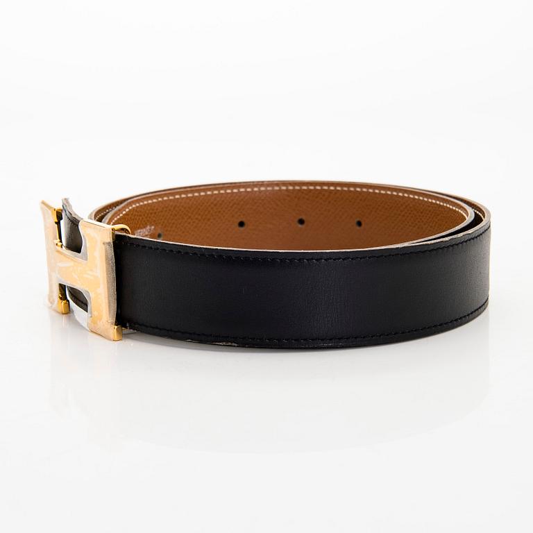 Hermès, skärp, "Constance", storlek 75, 1998.