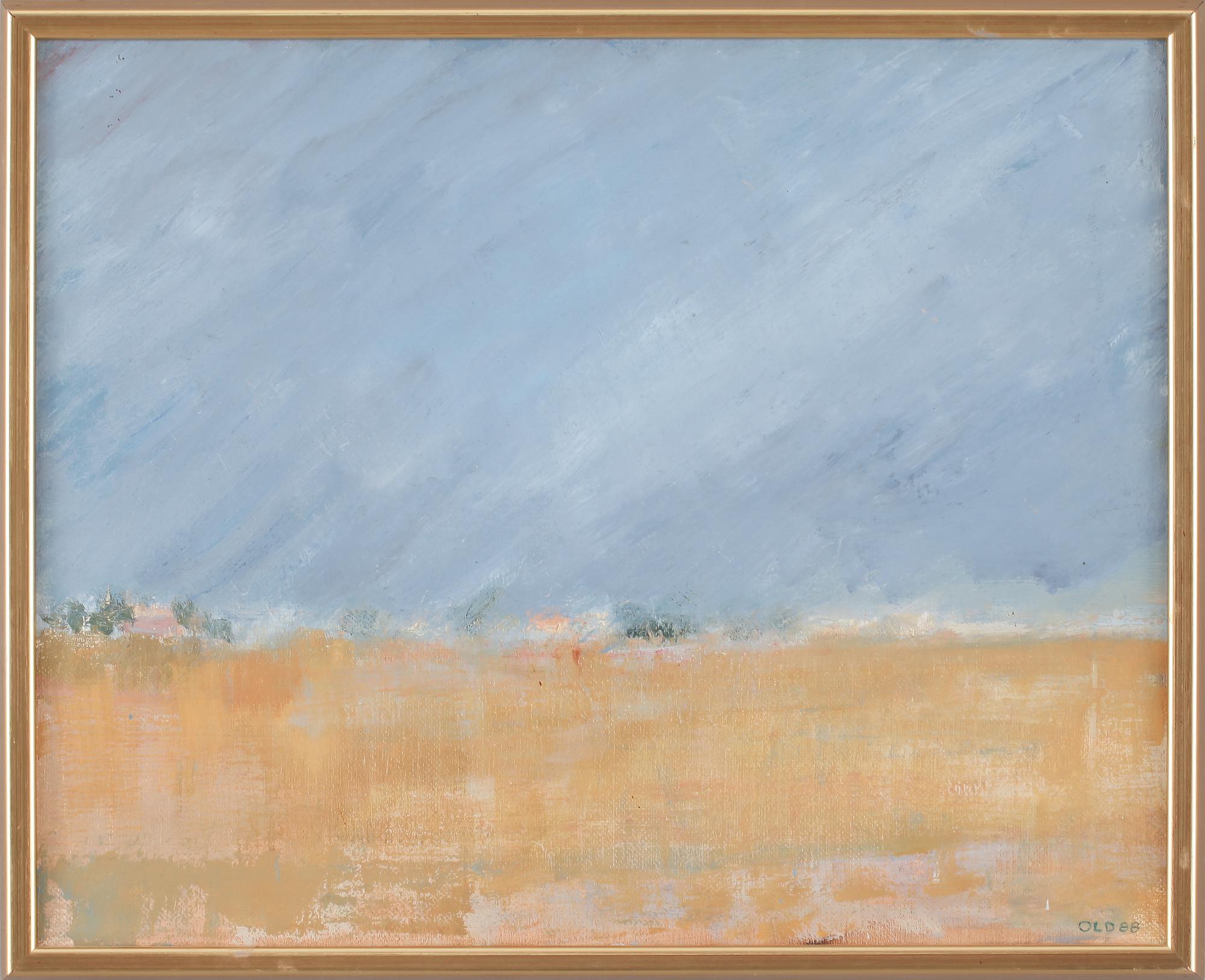 CARL-GUSTAV OLDERIUS, olja på duk, signerad OLD och daterad 88.