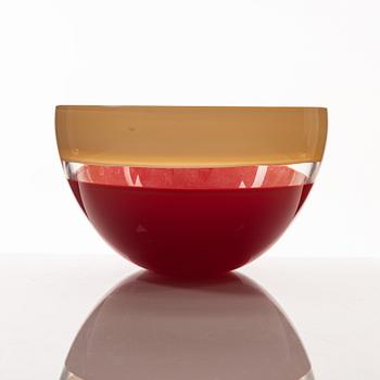 Alfredo Barbini, skål, glas, Oggetti, Murano, Italien, 1953.