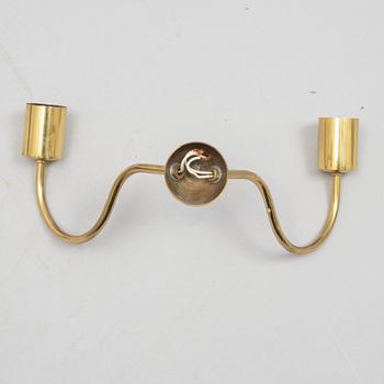 Josef Frank, wall lamps, 2 pcs, model 2335 and 2389, Svenskt Tenn.