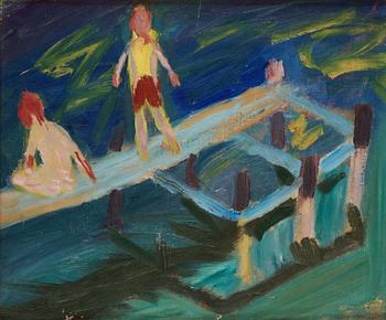 Ragnar Sandberg, Boys at the dock.