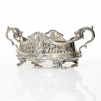 Jardinjär, sterlingsilver, Louis XVI-stil, 1900-talets andra hälft.