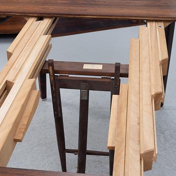 Niels Otto Møller, a nine-piece dining suite, JL Møller, Denmark, 1965.