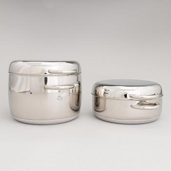 TIMO SARPANEVA, 7-piece stainless steel serving dishes for Opa Ltd.
