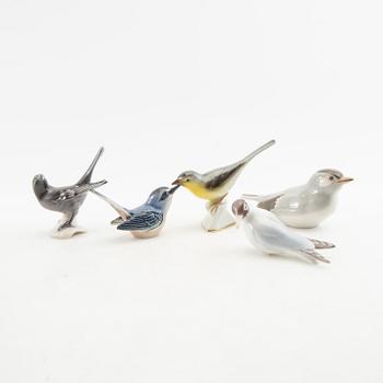 Figurines 13 pcs mostly Germany 20th century porcelain.