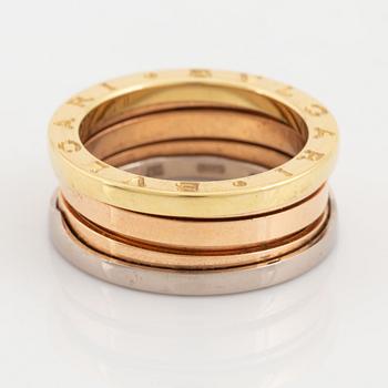 Bulgari, ring, B.zero1. 18K guld i tre färger.