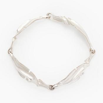 Lapponia, a sterling silver bracelet, Helsinki 1997.