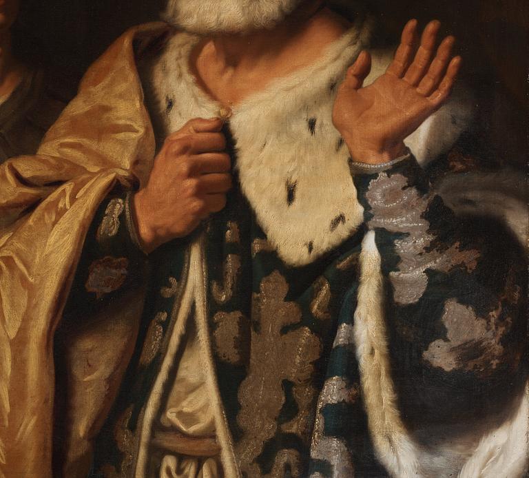 Lambert Jacobsz, King David rebuked by the prophet Nathan.