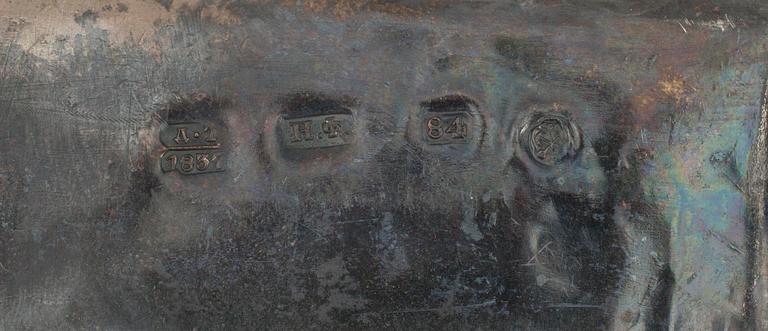 IKON, silverrisa, Ryssland, St. Petersburg 1837.