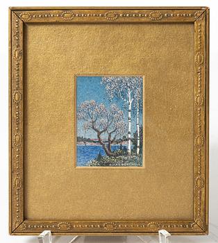 Oskar Bergman, Coastal Landscape.