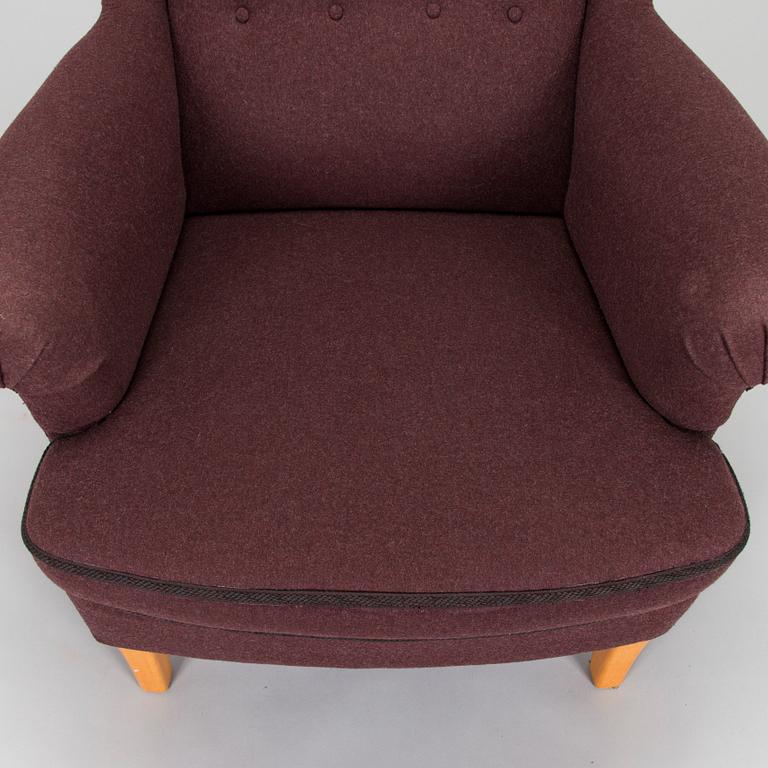 Carl Malmsten, a 'Häggbom' armchair for AB O.H. Sjögren.