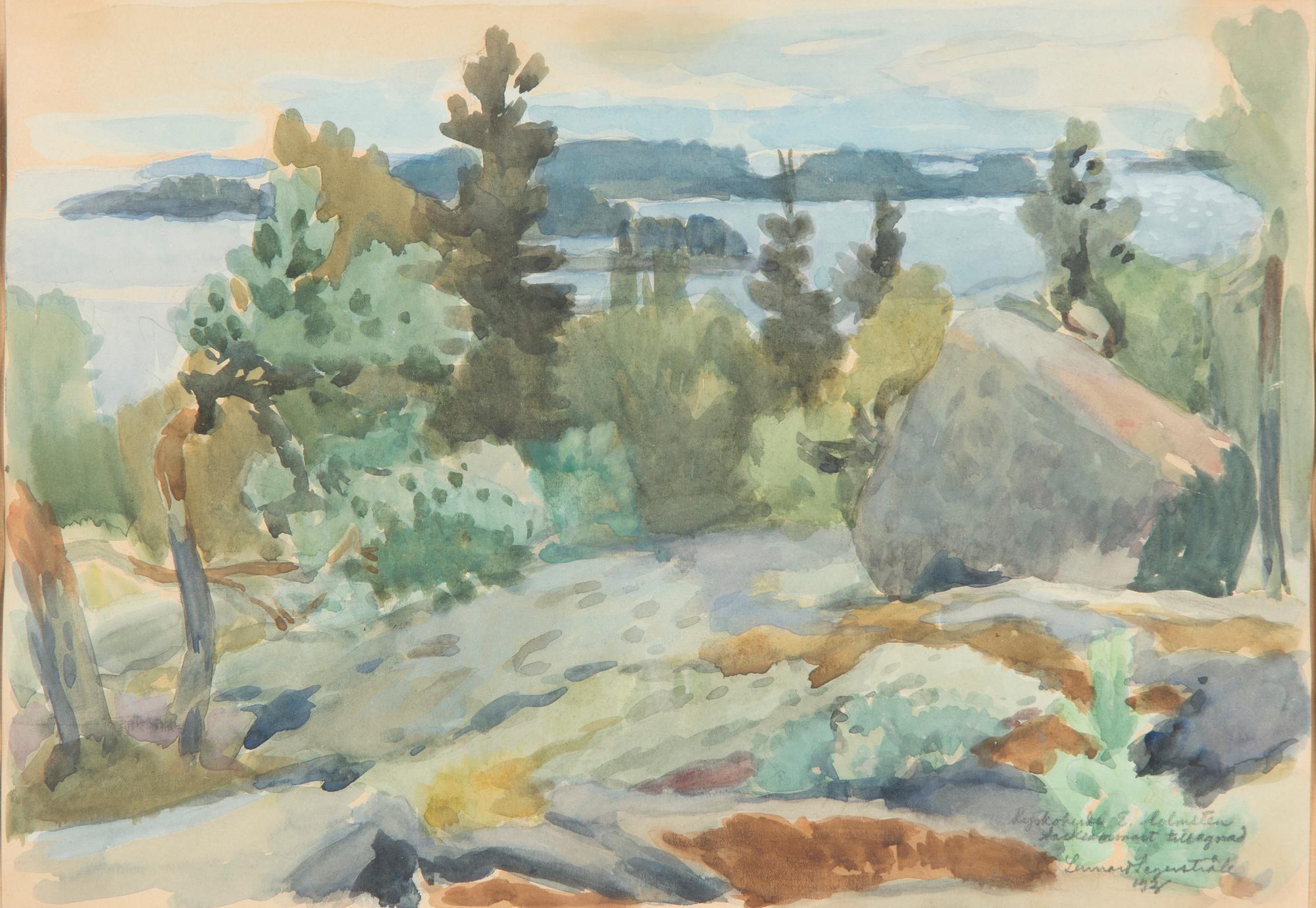 Lennart Segerstråle, Landskap.