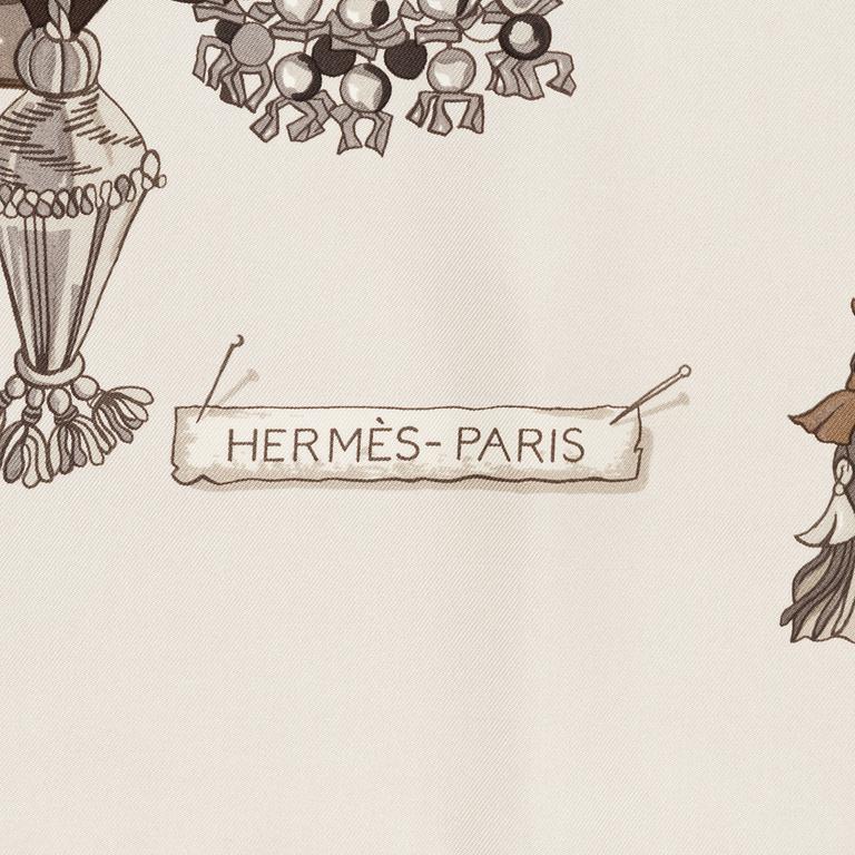 Hermès, scarf 'Passementerie'.