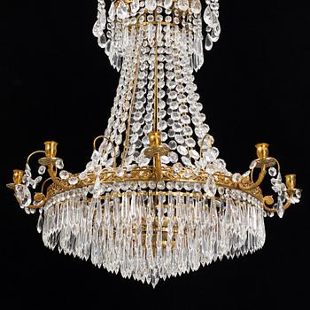 An end of the 20th Century chandelier.
