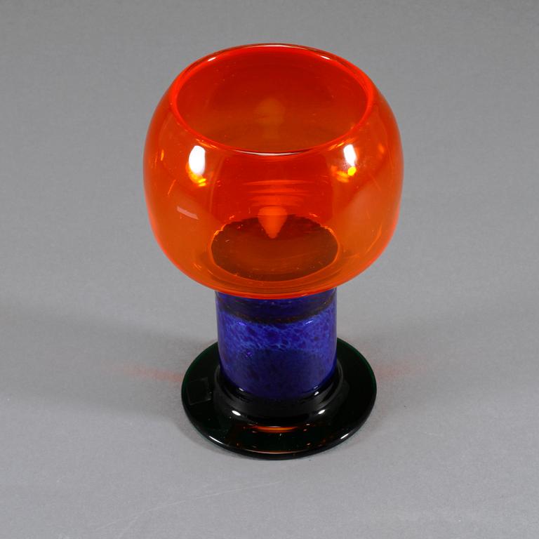 POKAL, glas, Kaj Franck, Nuutajärvi Notsjö, signerad.